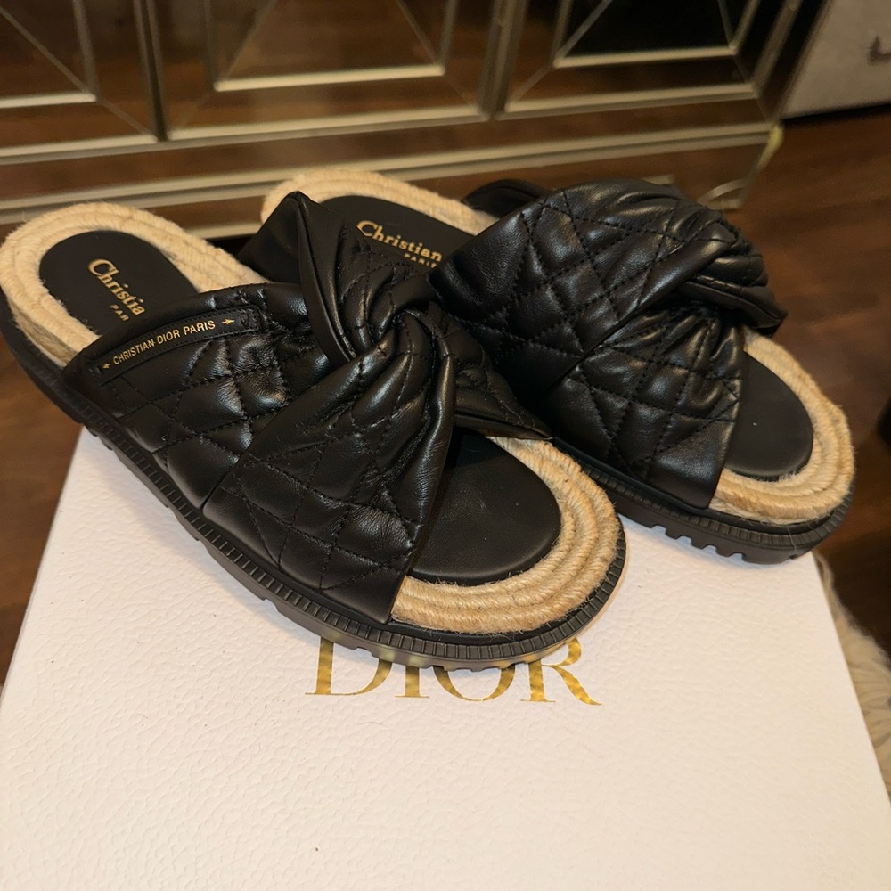 Authentic Christian Dior Sandals.